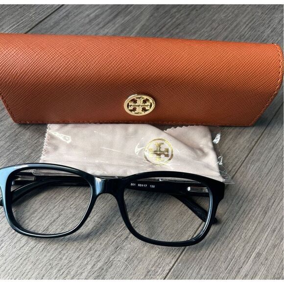 TORY BURCH Eyeglasses Frames TY2038 501 54[]17 135 Black Full Rim - Picture 1 of 5